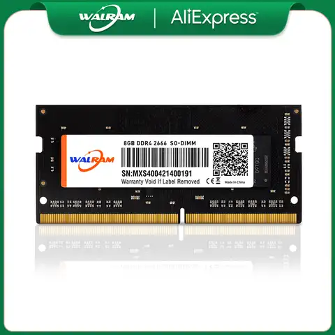 ОЗУ WAL RAM DDR2 DDR3 DDR4 2 ГБ 4 ГБ 8 ГБ память для ноутбука 800 1333 1600 1866 2133 2400 2666 МГц DDR3L 204pin память для ноутбука