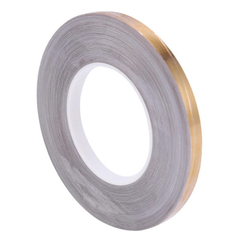 Акция! 3x50 метров золотые самоклеящиеся наклейки водонепроницаемая клейкая лента