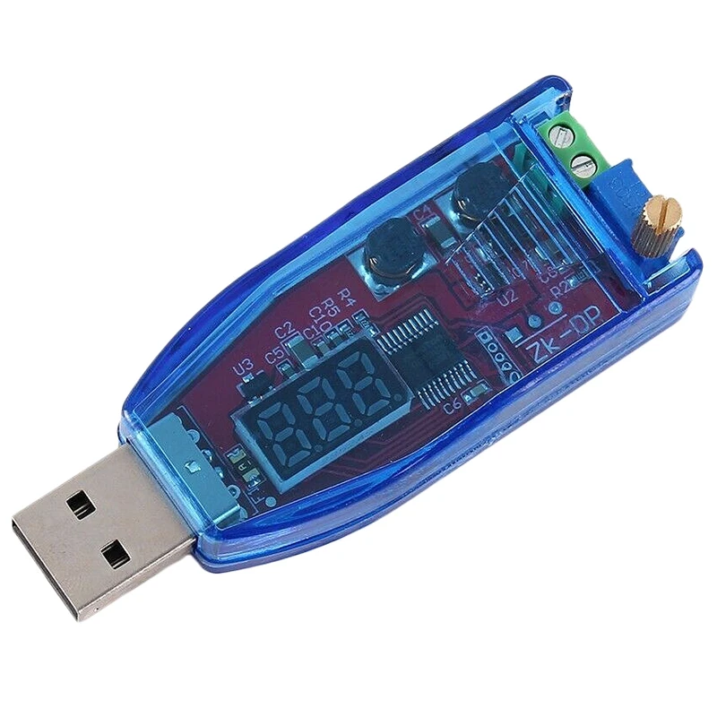 

Dc-Dc Usb Регулируемый понижающий модуль регулятора напряжения 5V-24V