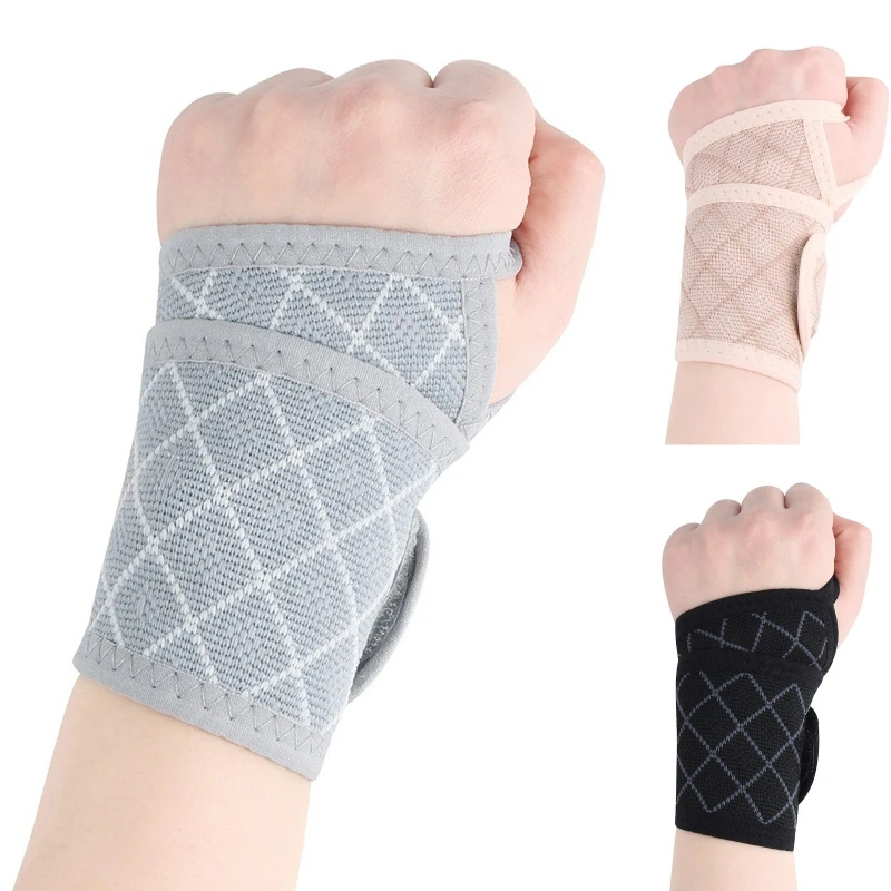 

Breathable Wrist Brace Strap Compression Pad for Men and Women Working out