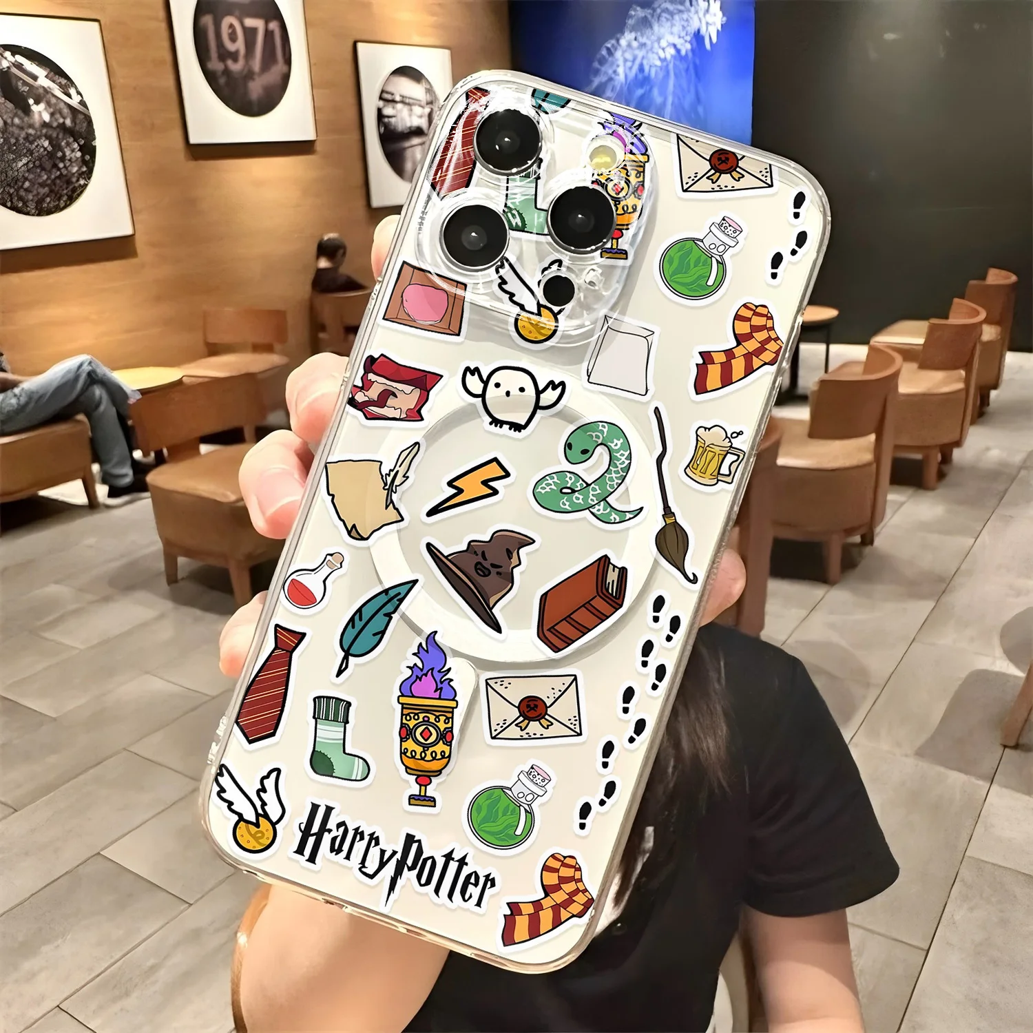 Фото Hot Movie P-Potters New H-Harries Magnetic Phone Case For IPhone 18 17 16 15 14 13 12 11 8 7 Air Plus Pro Max XR XSMax Tpu Cover №3