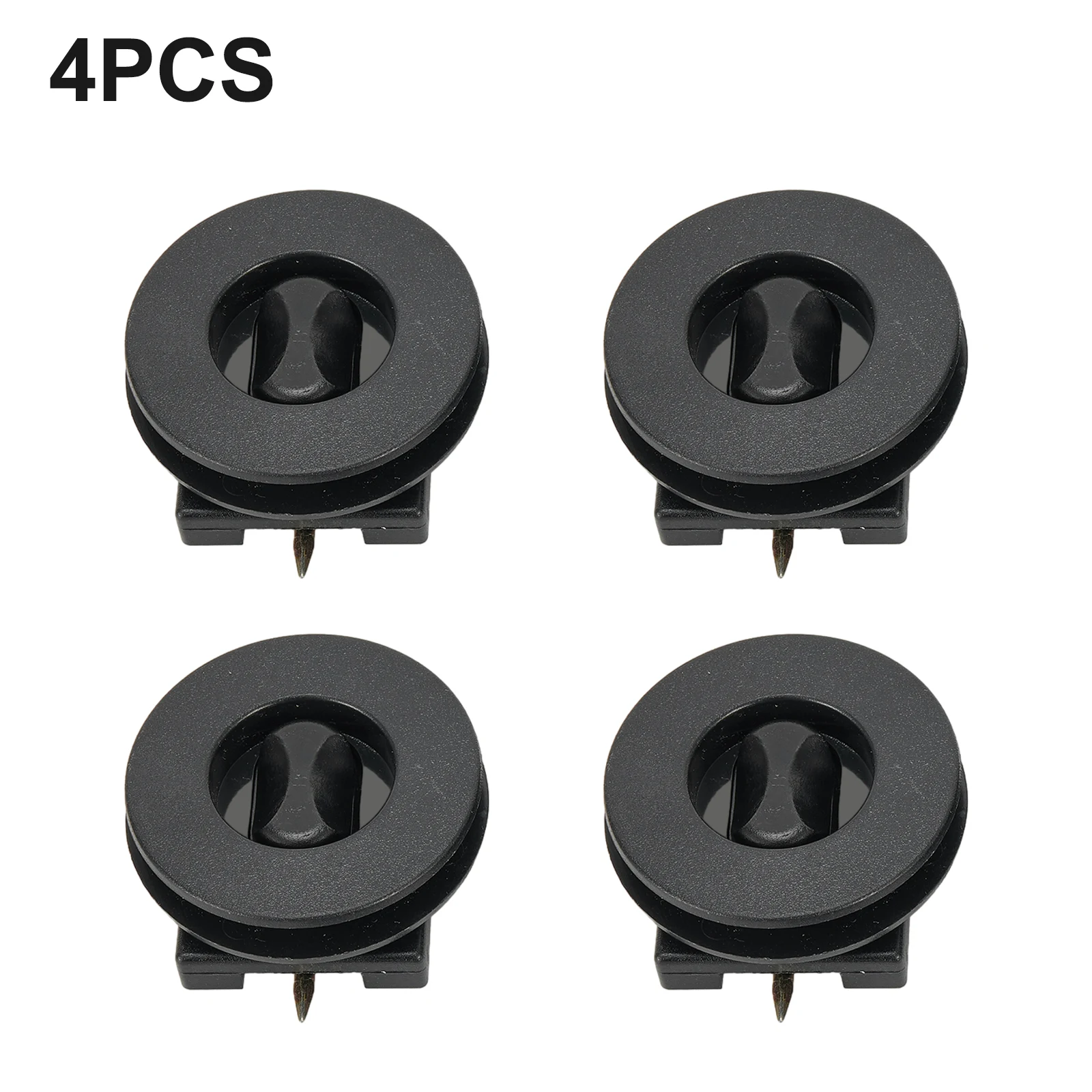 

4X Universal Grips Clamps Holder Car Floor Mat Clips Carpet Fixing Retainer Black Car Interior Fastener Clips Replacement
