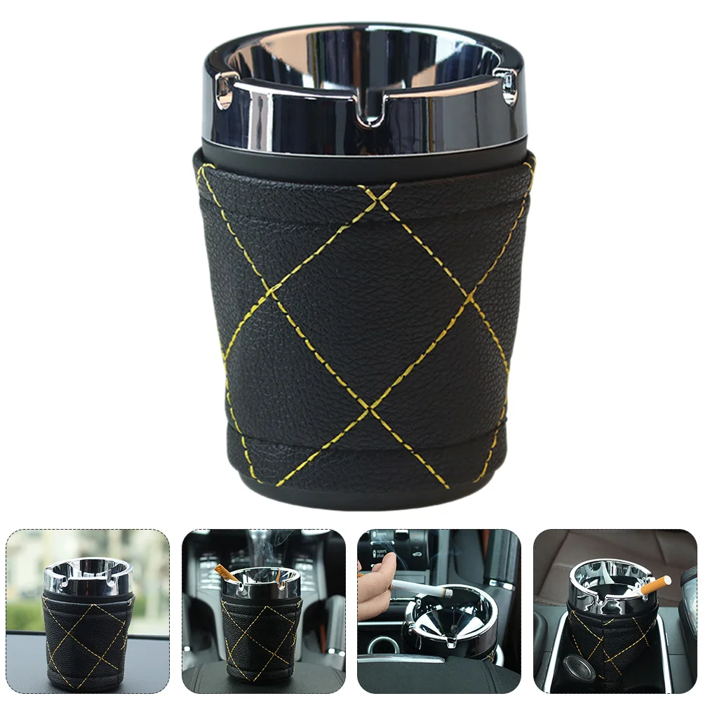 

1 Pc Car Supply Vehicle Ashtray Trash Bin Practical Ashtray for Cars Storage Cigar