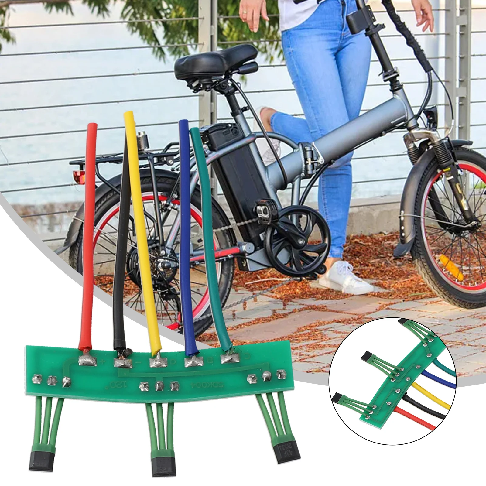 Высокое качество Ebike Hall с проводом 43F Crcuit Board Датчик двигателя Сменные аксессуары