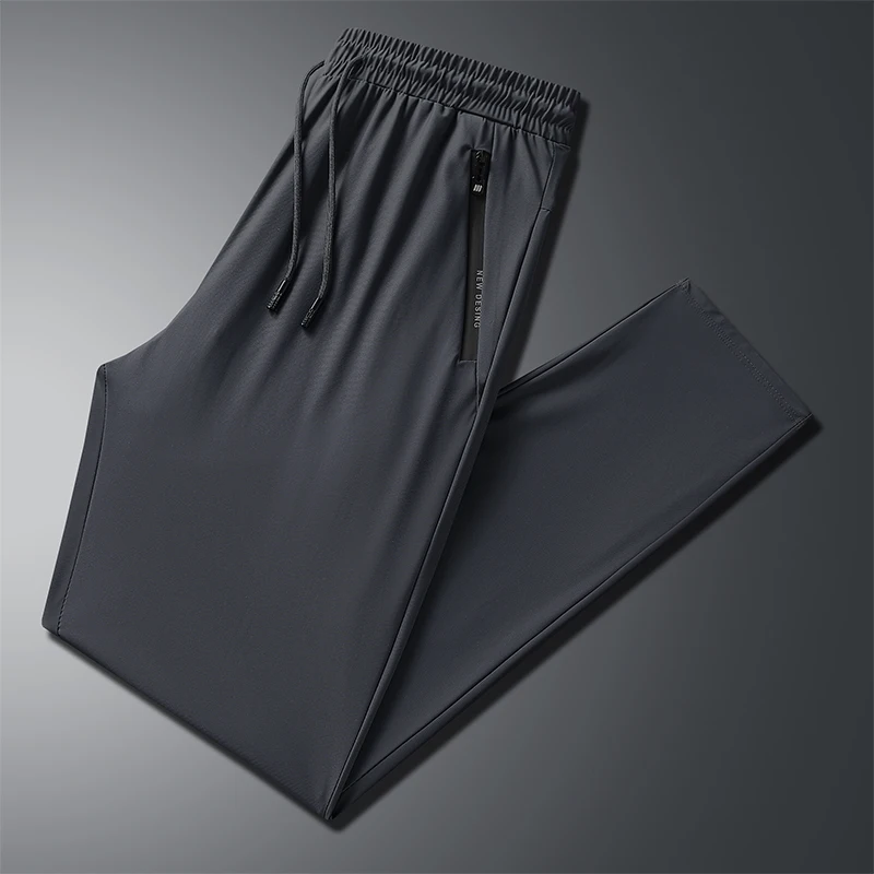 

Летние дышащие быстросохнущие спортивные брюки из ледяного шелка