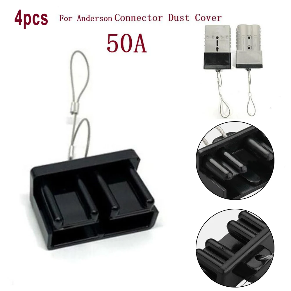 

Low Frequency Dust Cover Plug Socket 50A Club Sports Sedans For 50AMP Battery Connector Forklifts Formula Cars