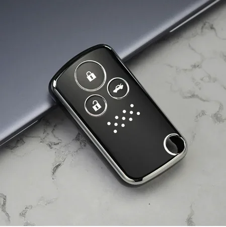 

ТПУ автомобильный брелок для ключей чехол для Honda CRV Fit шаттл обжаренный Спайк StepWGN RG1 Spada CRZ оболочка держатель защитный брелок