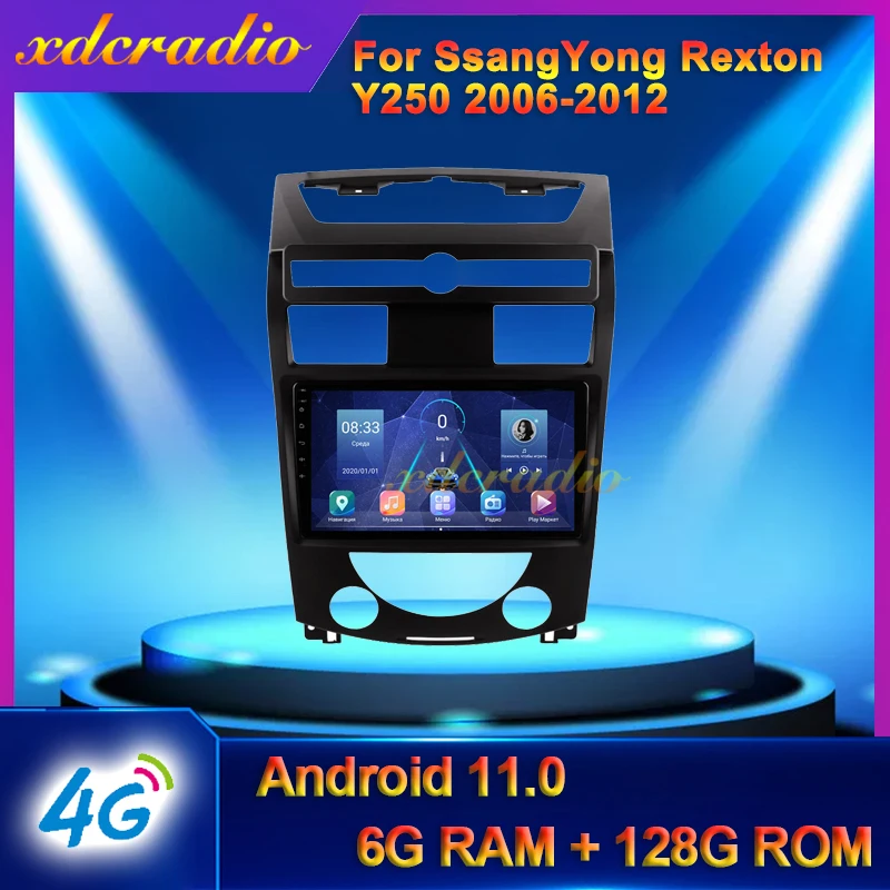 

Xdcradio Car Multimedia Player For SsangYong Rexton II Y250 Android Radio Touch Screen Dvd Automotivo 2 din Wireless Carplay Dsp