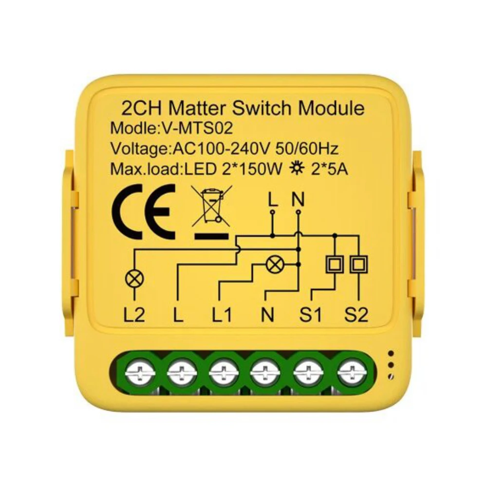 

Smart Matter Wi-Fi Switch 16A Релейный модуль автоматизации умного дома работает с Siri Homekit Smartthings Alexa Google 1/2/3CH