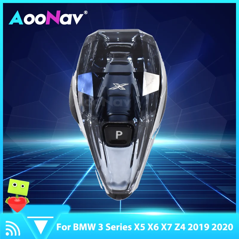 

Car handles Gear stick knob For BMW 3 Series X5 X6 X7 Z4 2019 2020 Crystal head Gearbox Lever Accessories Car interior parts