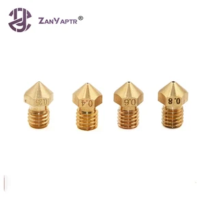 Нагреватель Ultimaker 2 UM2 +, удлиненный нагреватель E3D, Hotend, форсунка Olsson 0,25, 0,4, 0,6, 0,8 мм для нити 3,0 мм1,75 мм, 1 шт.