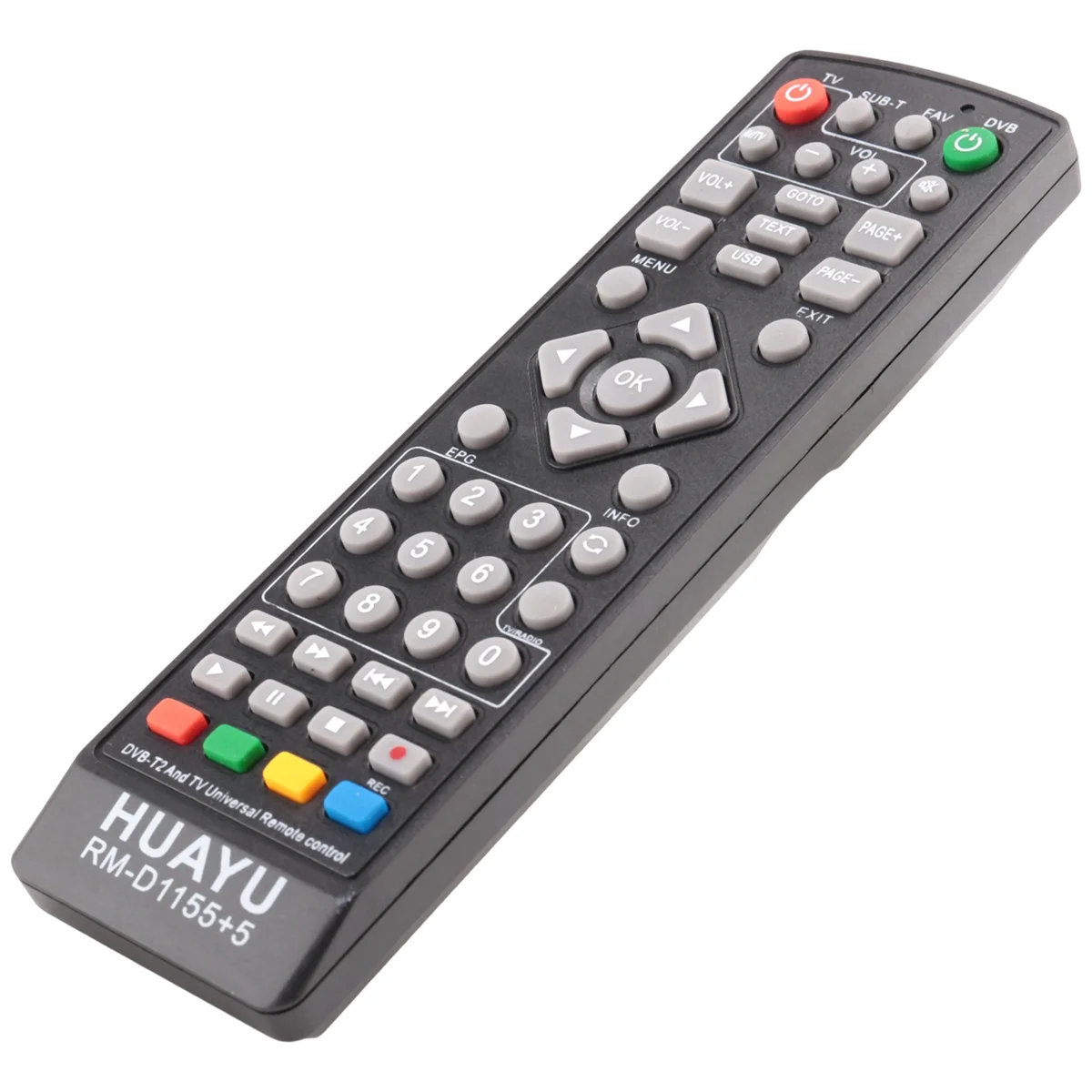 Универсальный пульт дистанционного управления для телевизора HUAYU Dvb-T2 Rm-D1155