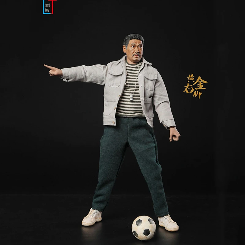 

In Stock 1/6 Solider Collectiable Shaolin Soccer LT002 Gold Right Foot Wu Mengda Uncle Full Set Action Figure For Fans Gift