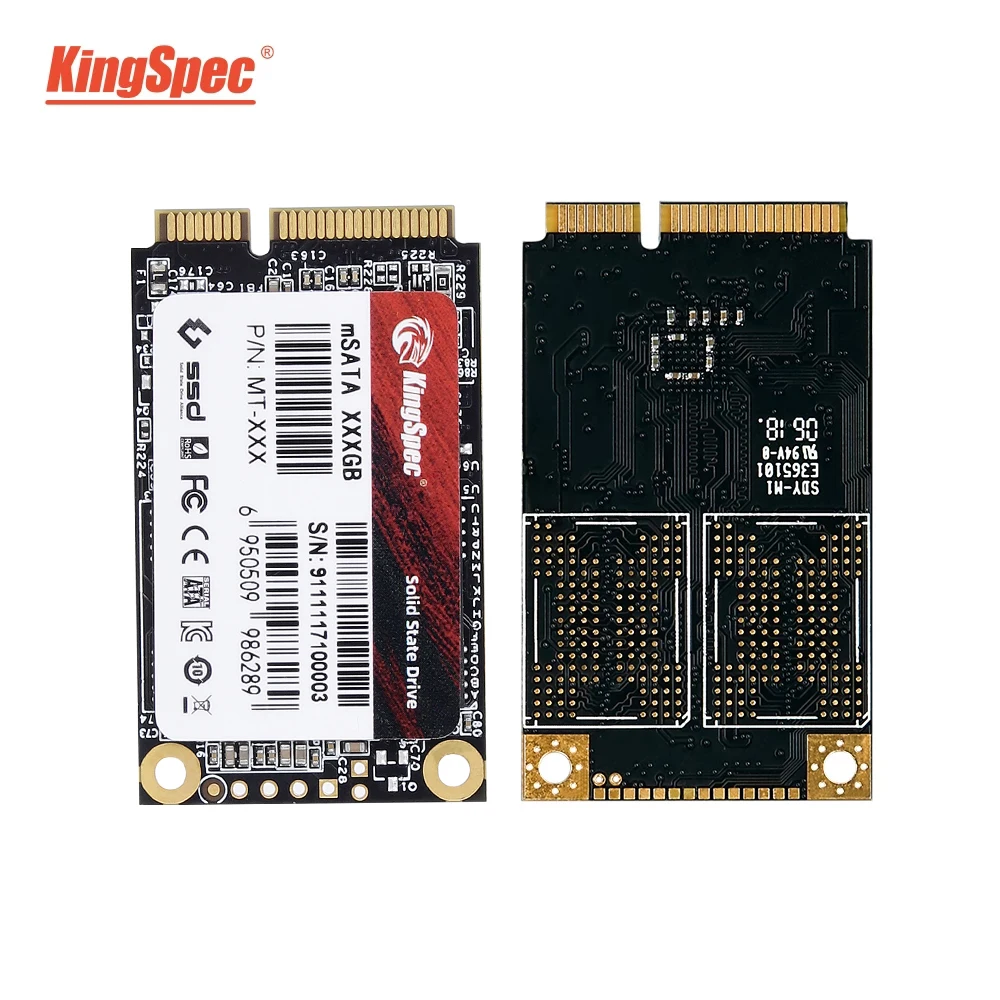 KingSpec msata ssd 120 ГБ 240 128 256 512 ТБ mini SATA Внутренний твердотельный жесткий диск для