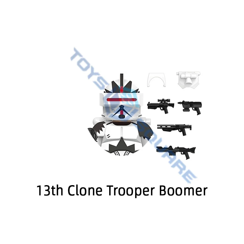 Конструктор Conor Desert Soldier Boomer 689th батальон забастовки медцарский солдат Ahsoka's Clone