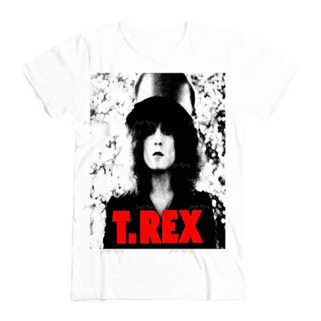 Рок-группа T.Rex Marc Bolan музыкальная футболка с мемом винтажная унисекс для геймеров