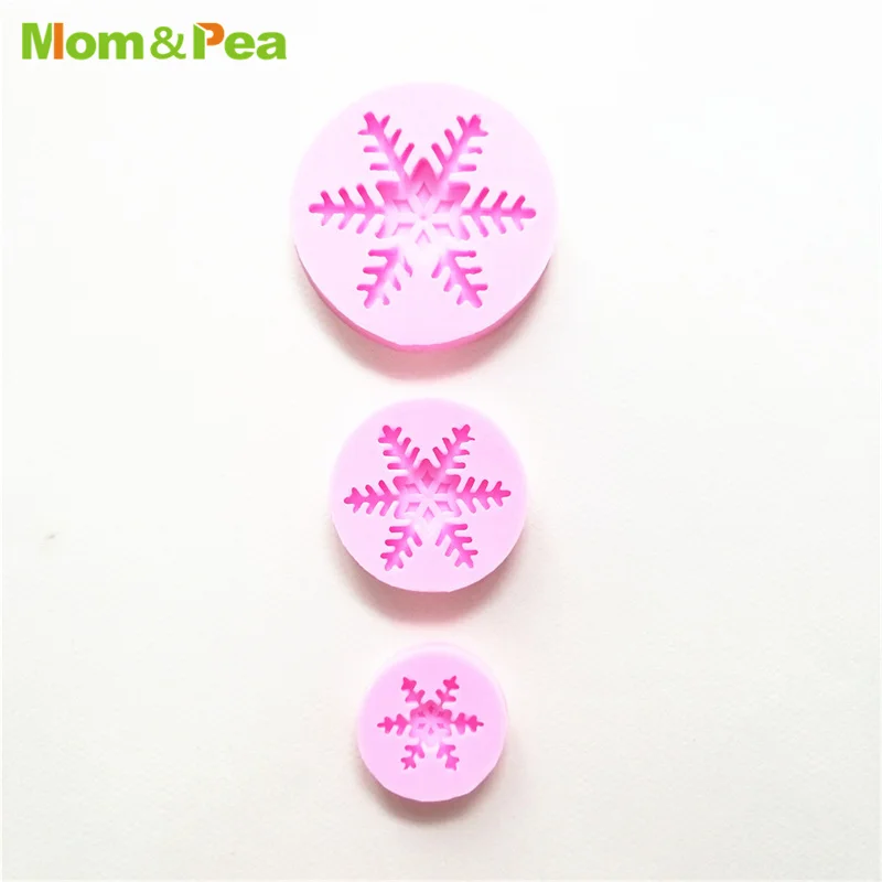 

MPA2142 Snowflake Shaped Silicone Mold Gum Paste Chocolate Ornamental Fondant Mould Cake Decoration Tools