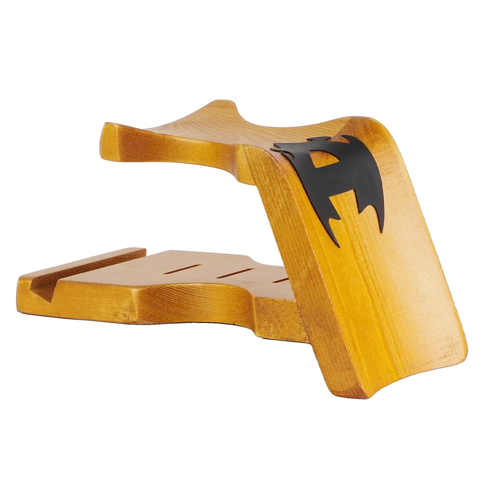 

Phone Holder String Change Pick Storage Non Scratch Repair Guitar Neck Cushion Natural Wood Multifunctional Luthier Tool Clean