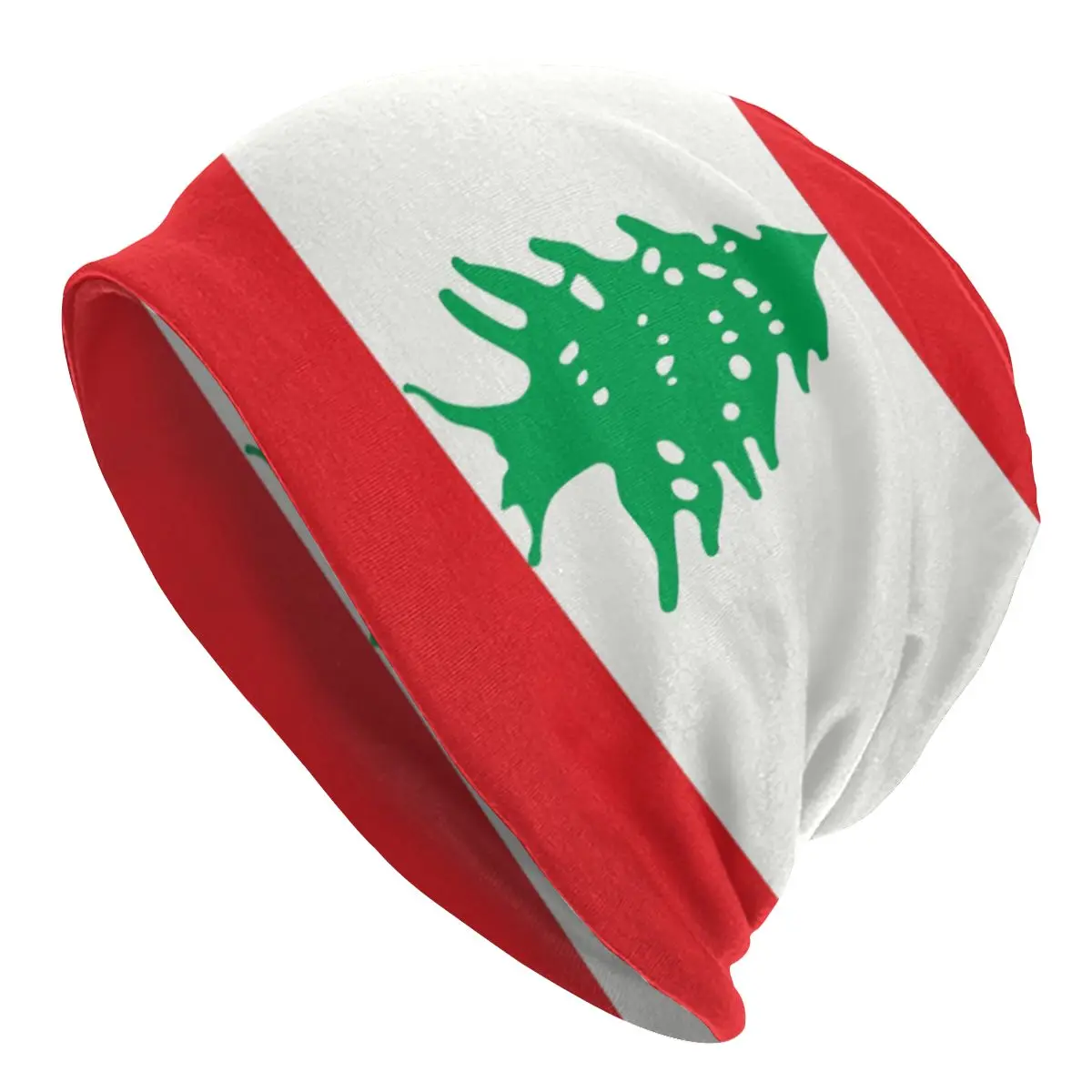 

Lebanon Lebanese Flag Beirut Beanie Bonnet Knitted Hat Men Women Fashion Unisex Warm Winter Skullies Beanies Cap 1