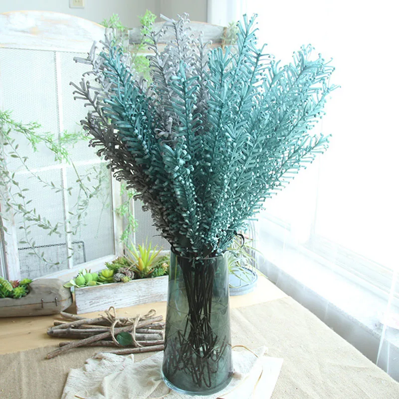 

1pc Artificial Baby's Breath Flower Gypsophila Fake Silicone plant for Wedding Home Hotel Party Decoration 8 Colors
