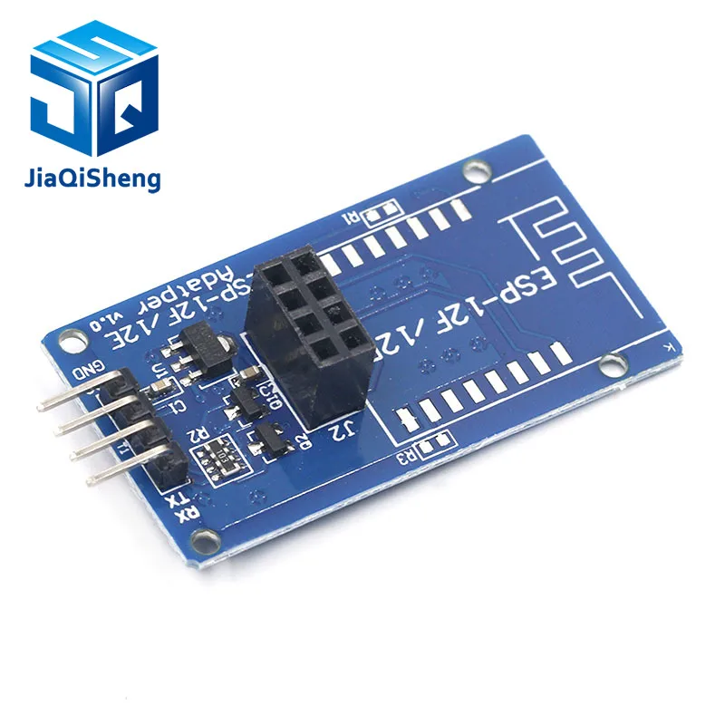 Модуль беспроводного адаптера ESP8266 Φ/12E Serial WiFi 3 В 5 Esp01 разрывная версия
