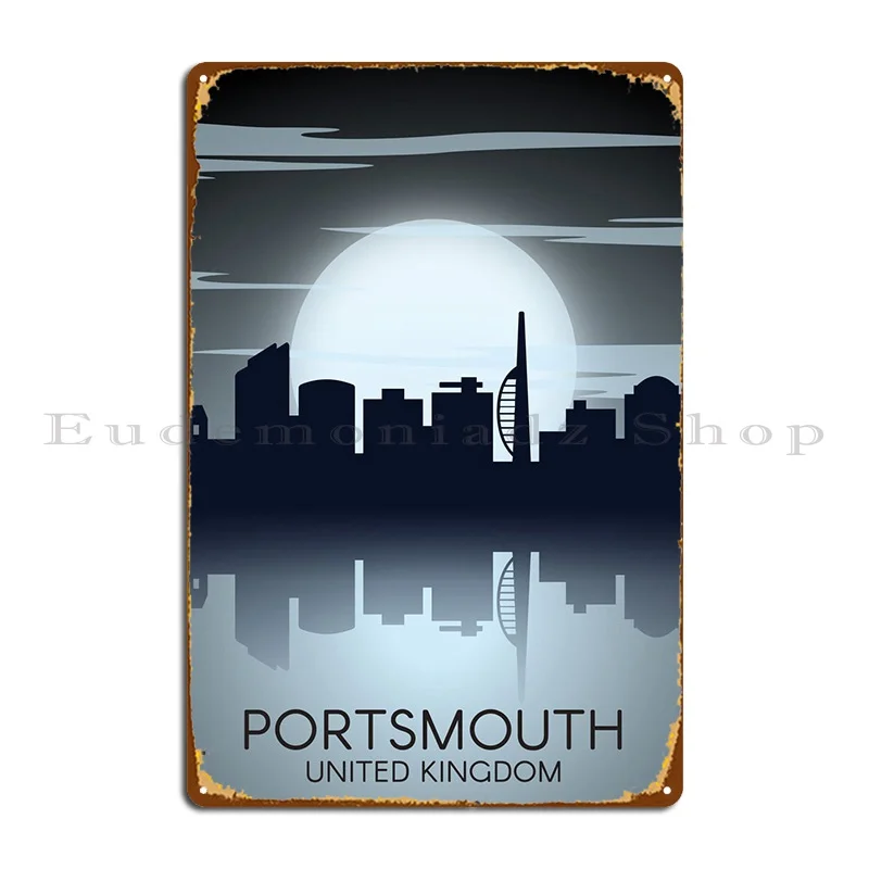 

Металлическая вывеска в английском стиле для дома и гостиной