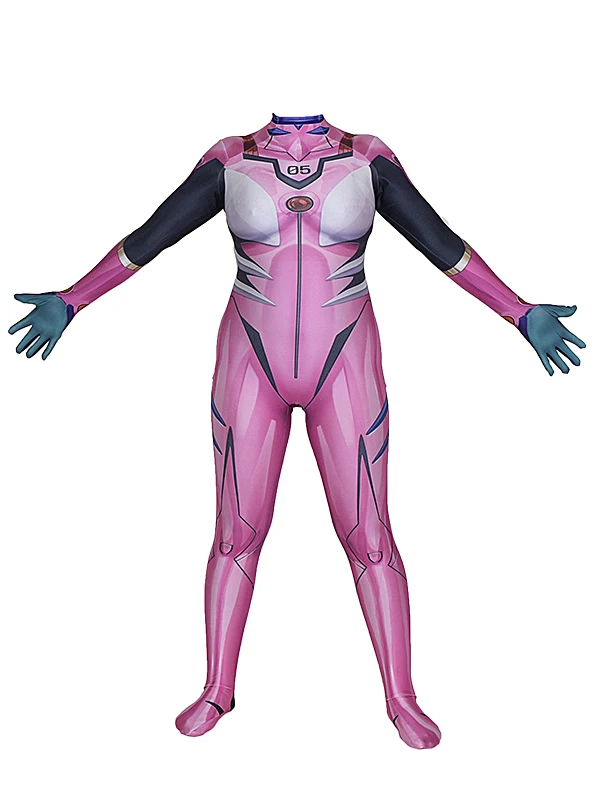 

EVA Asuka Langley Mari Costume Skin Superhero Bodysuit Jumpsuits Zentai Suits