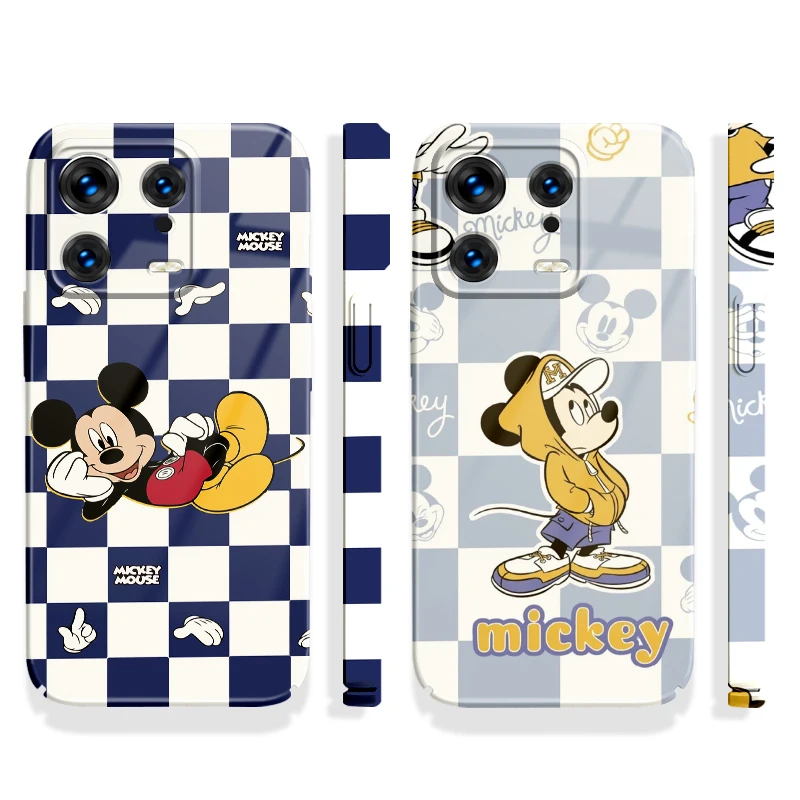 

Disney Mickey Mouse For Xiaomi Mi 13 12 12S 12T 11 11i 10T 10 9 Ultra Pro Lite 5G Feilin Film Phone Case Hard Cover