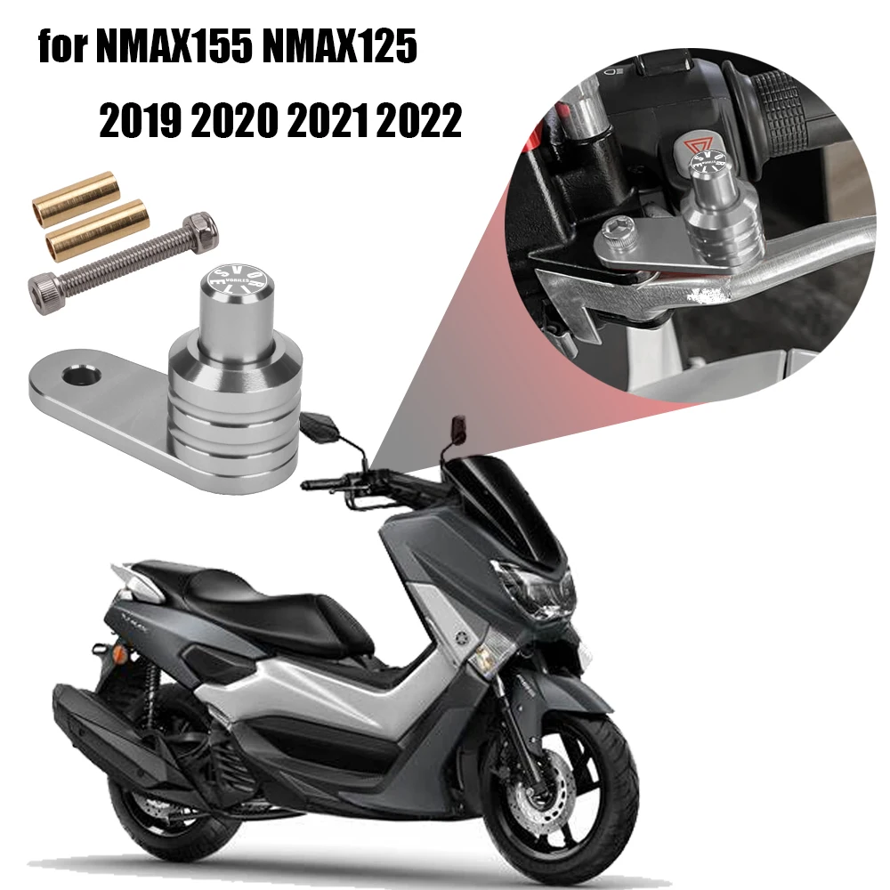 

For YAMAHA NMAX 125 155 NMAX125 NMAX155 Motorcycle Accessories NMAX Brake Lever Parking Button Semi-automatic Lock Switch