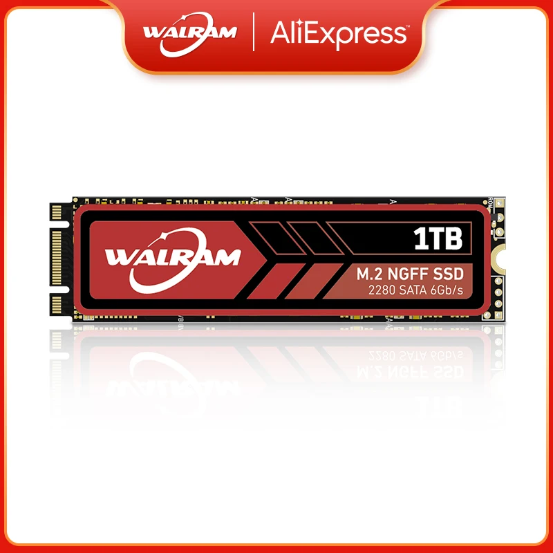 

Жесткий диск Walram SSD 256 ГБ 1 ТБ M.2 NGFF SATA m2 ssd 128 ГБ, Внутренние твердотельные диски для ПК SSD 128 ГБ 512 ГБ 240 ГБ