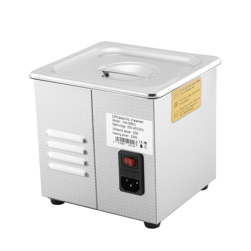 Household Ultrasonic Cleaner 60W 1.3L Digital Jewelry Washer Ultrasound Cleaning For Denture Watches Glasses | Бытовая техника