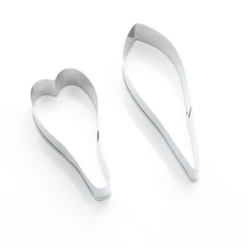 

2 шт./компл. алстроемия, нержавеющая сталь, резак для печенья, 3D помадка для бисквита, инструменты для украшения тортов