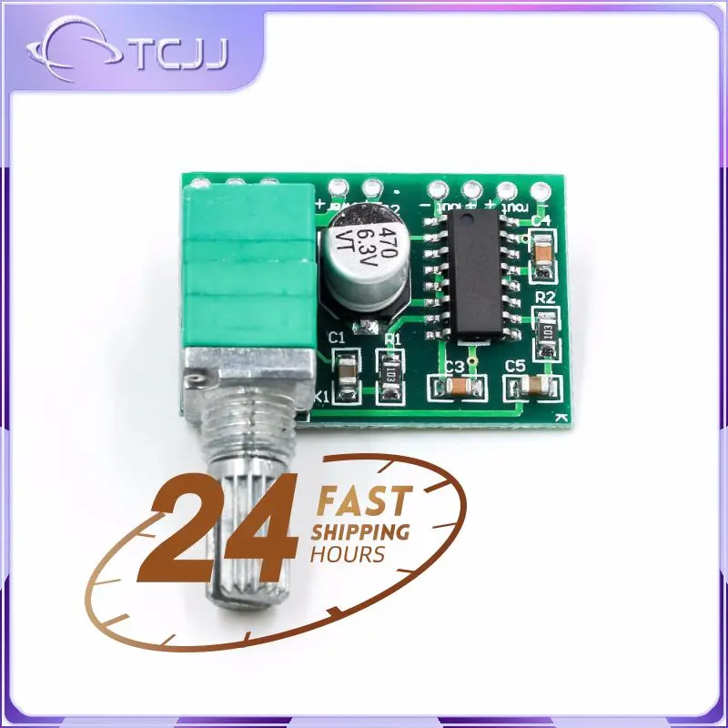 

1~10PCS Stereo Audio Digital Amplifier Audio Amplifier Board 5v With Switch Mini Digital Amplifier Board Audio Accessories Usb