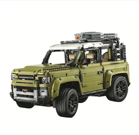 

2023MOC SuperCar Land Riover Defender Guardian Off-road Vehicle Building Blocks Model Technical 42110 Toys Bricks For Boys Gifts