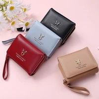 2022 new trend fashion womens wallet short women coin purse wallets for woman card holder ladies wallet female hasp mini clutch
