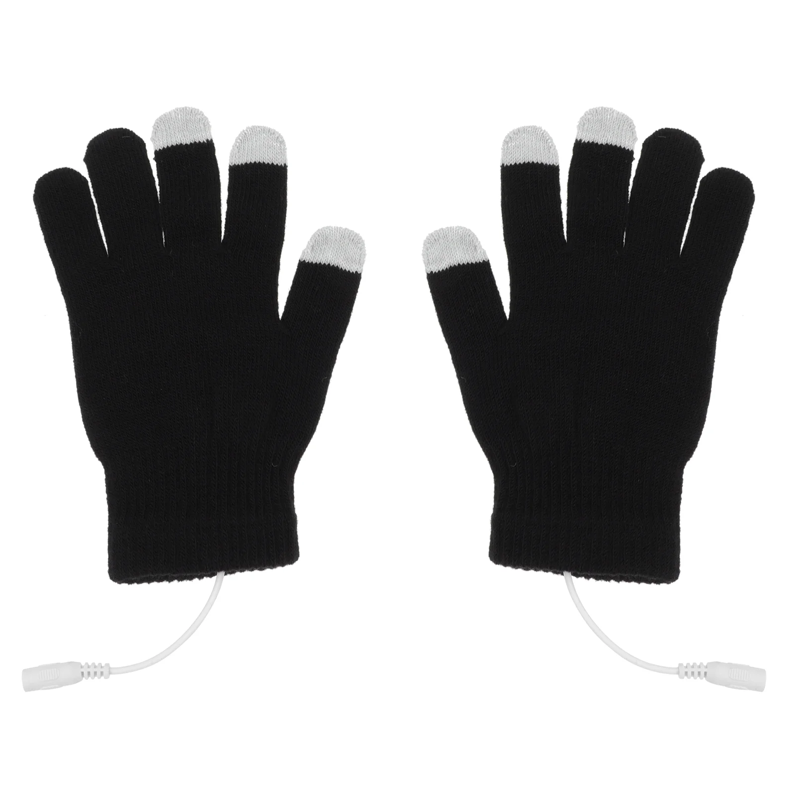 

Heated Mittens Heating Gloves USB Touch Screen Keep Warm Unisex Winter Hand Warmer Typing Work