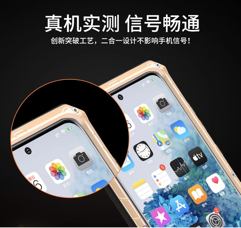 Imatch Case For Lg Velvet 5g Heavy Duty Protection Armor Shockproof Hard Aluminum Metal Mobile Phone Cases For Lg Velvet 5g