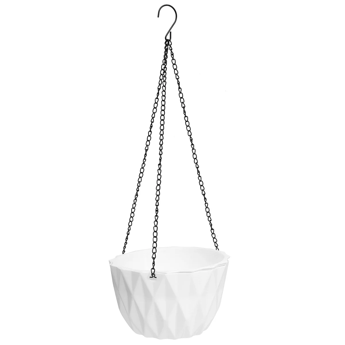 

Hanging Basketpots Pot Planters Planter Watering Self Railing Flower Succulent Wall Orchid Fence Plasticoutdoorgreenery Baskets