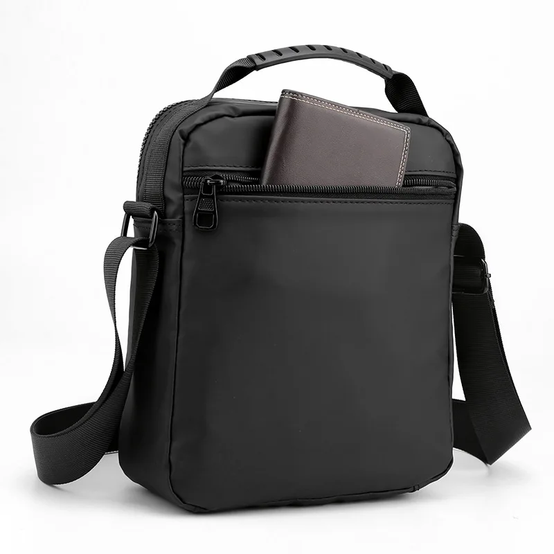 2023 Brand New Men Crossbody Bags Male Nylon Shoulder Bags Boy Messenger Bags Man Handbags for Travel Casual Large Satchel Grey