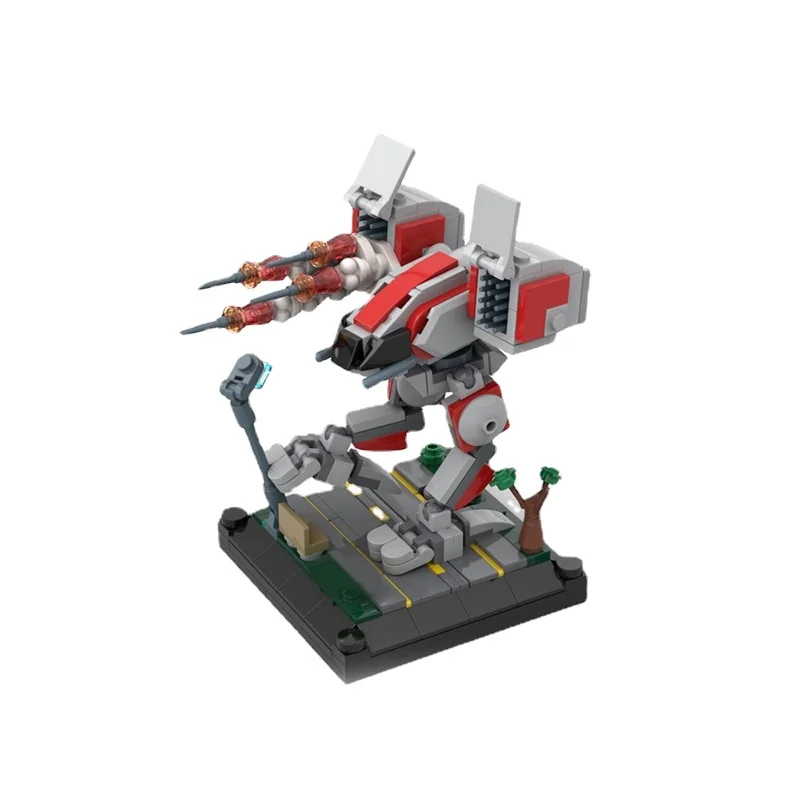 

MOC-35171 Military Battletech Catapult CPLT-C1 Microscale Space Station Battleship Building Blocks Gifts Architecture Militaries