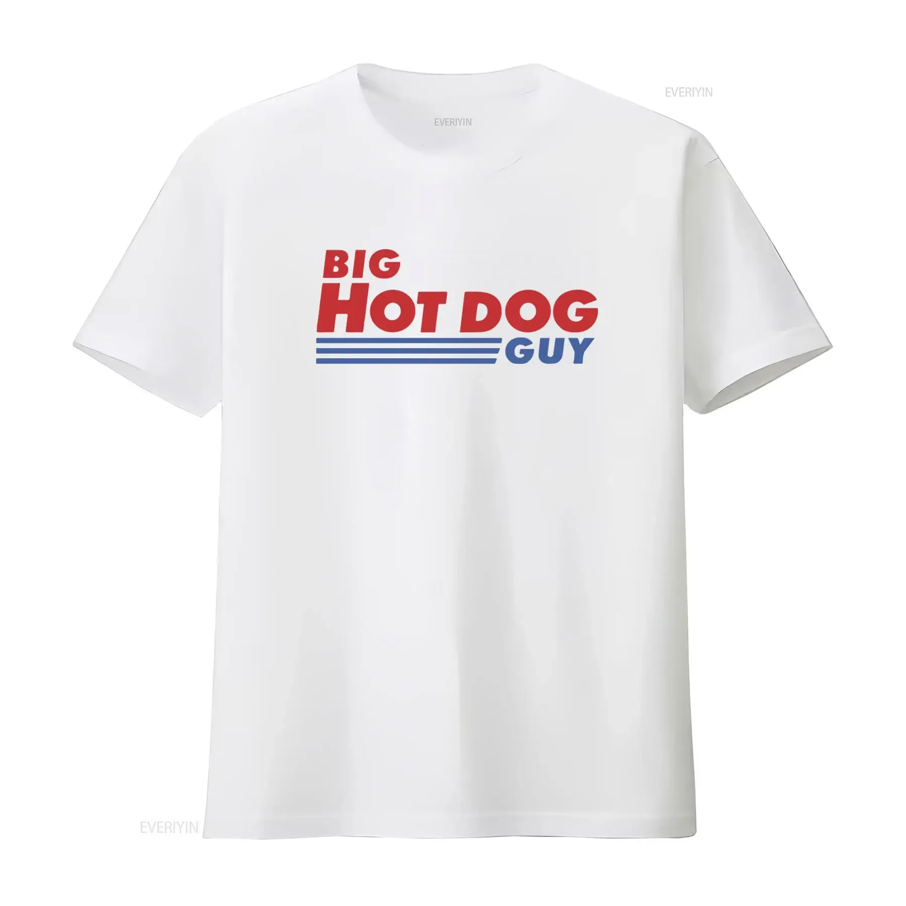 Фото Футболка Big Hot Dog Guy с забавным мемом, винтажная, с эффектом потертости, для повседневной носки, универсальная, с графическим принтом №3