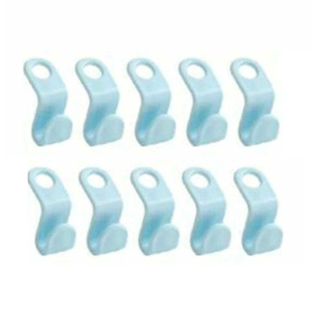

40pcs 5*2*1cm Hanger Connector Hook Plastic Multicolor For College Students Dorm Room Closets Home Accessories