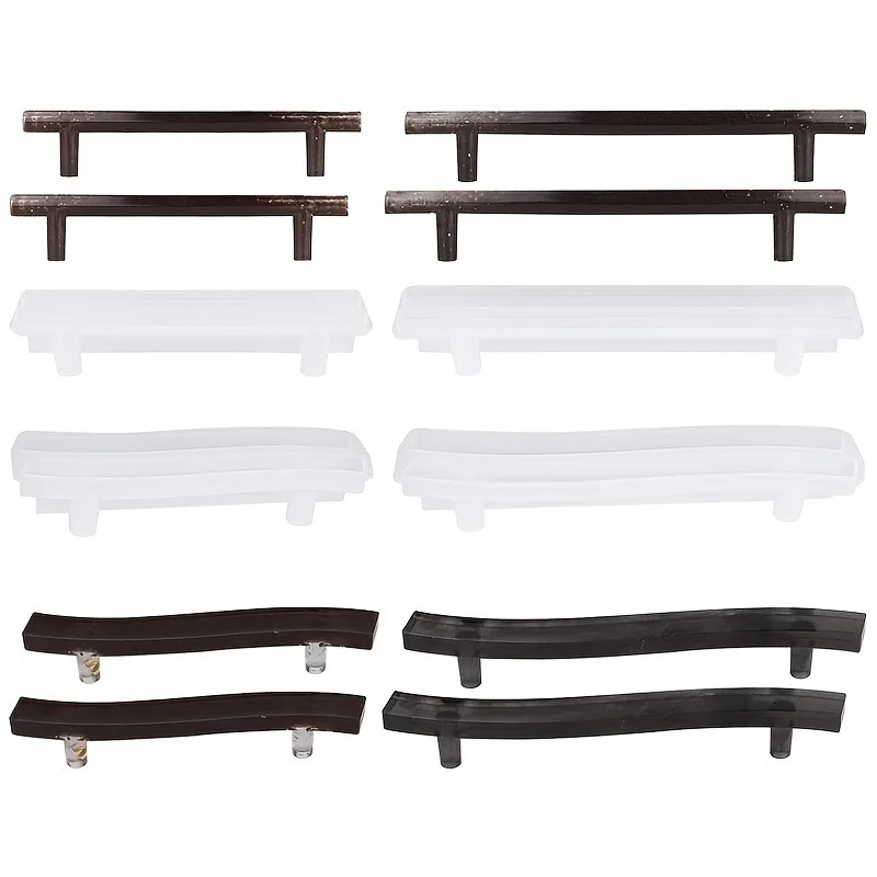 Форма Из Силиконовой Смолы Для Форм Поручней С Силиконовым Подносом Модели