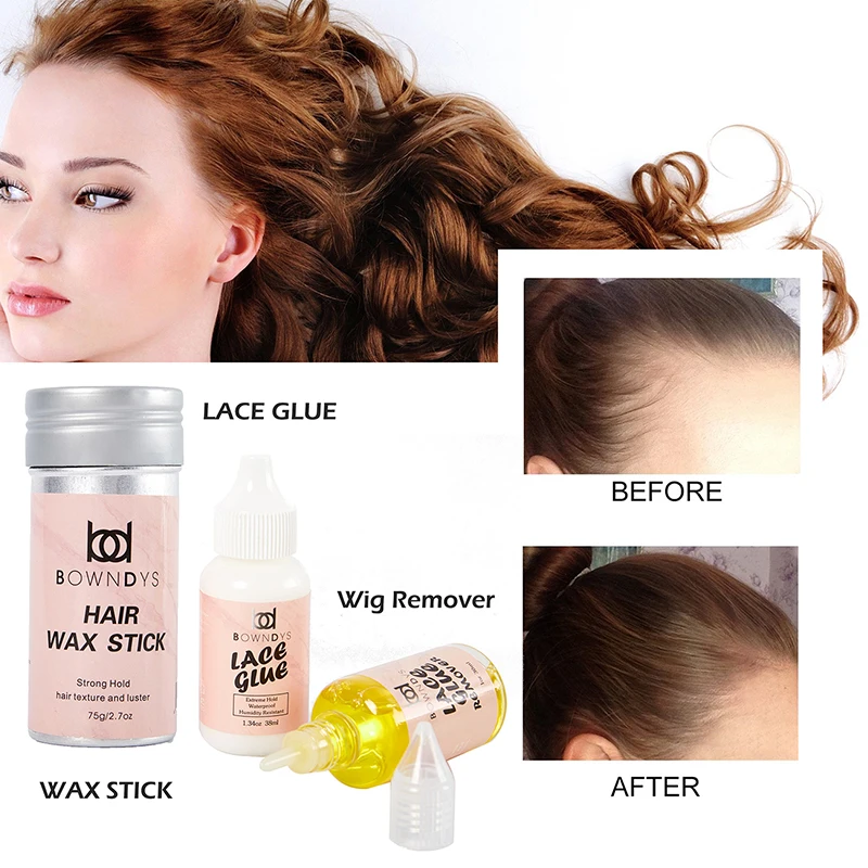 

Super Lace Wig Glue Liquid Hair Glue Remover Lace Hair Wax Stick for Lace Front Barber Accessories Barber Tools