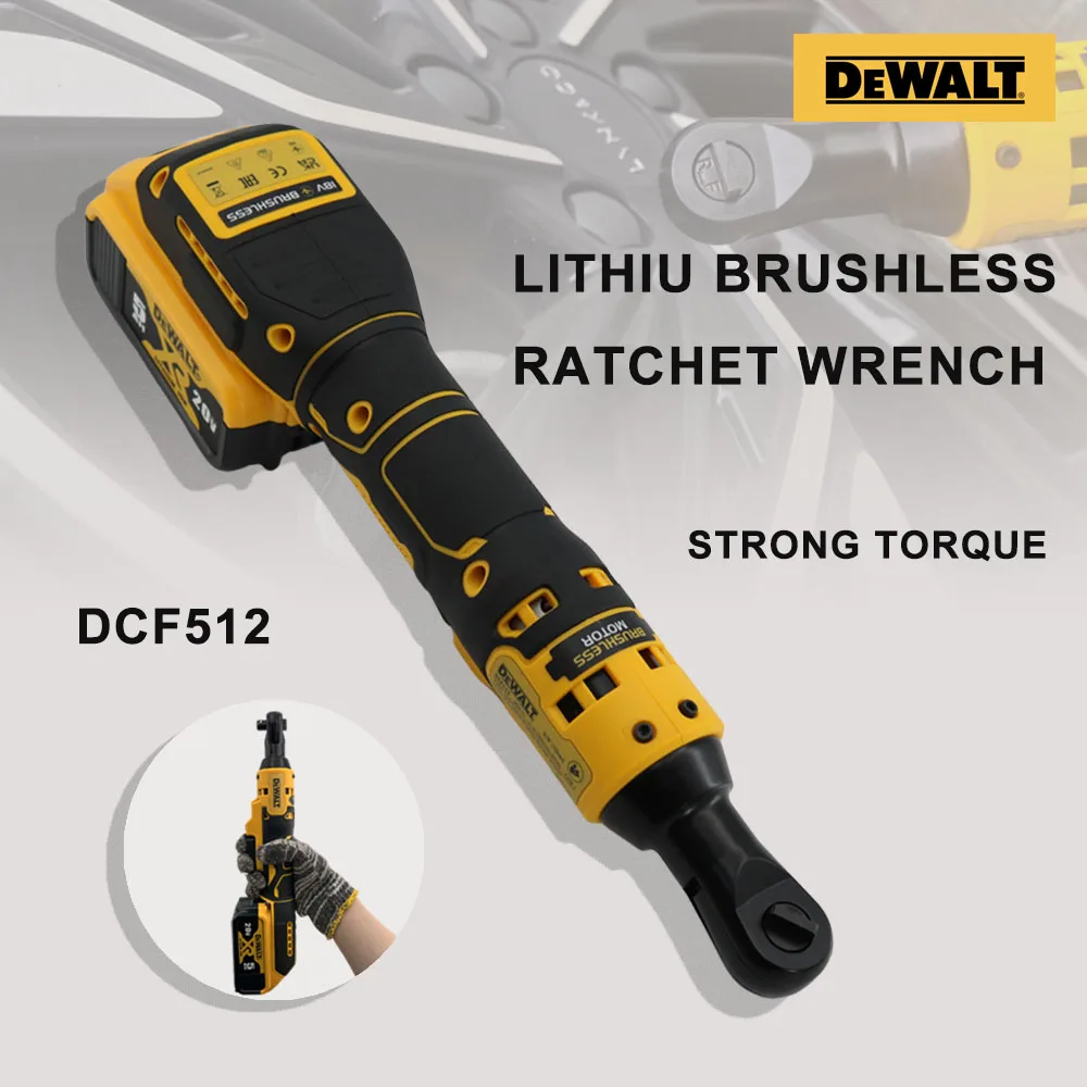 Бесщеточный ключ Dewalt DCF512 с храповым механизмом 20 в