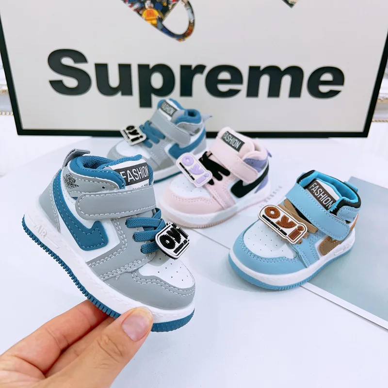 

New Hot Sales Cute Baby First Walkers Sneakers Lovely Infant Tennis Toddlers Classic Sports Boys Girls Shoes