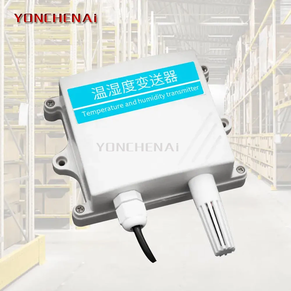 RS485 Датчик температуры и влажности Ransmitter10-30V 4-20mA Аналоговый высокоточный