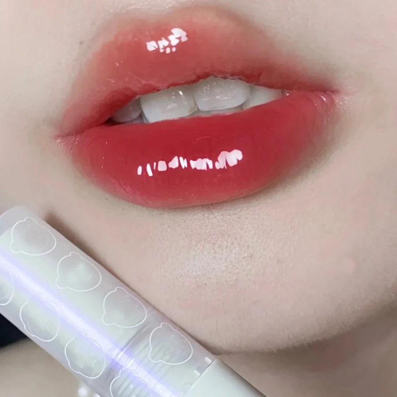 

10 Colors Mirror Water Transparent Lip Oil Glass Lip Gloss Waterproof Non-sticky Moisturizes Liquid Lipstick Lip Tint Lip Makeup