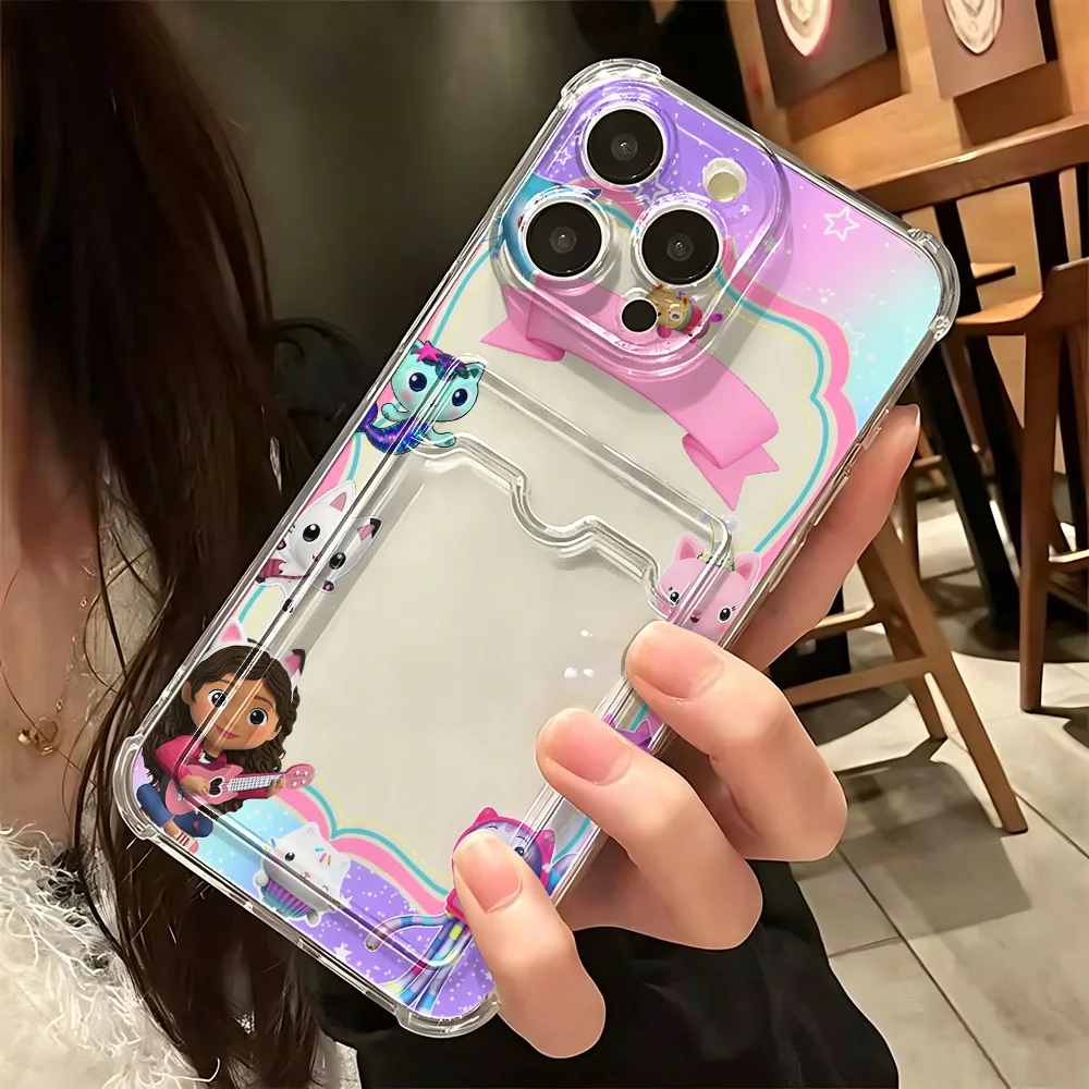 Милый чехол-картхолдер Gabbys Dollhouse для Samsung Galaxy A17 A07 A56 A36 A26 A55 A35 A06 A24 A14 A54 A15 A25 A34 A23 4G 5G (art.: 3920dc25b4dcb) - 3920dc25b4dcb