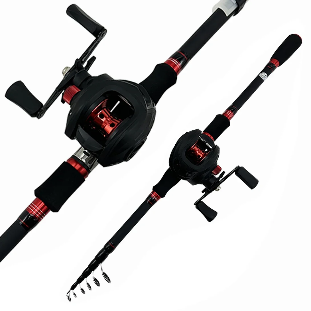 

1,8/2,1/2,4/2,7 М удочка из углеродного волокна для приманки с блесной/спиннинговой катушкой комбинированная телескопическая удочка Катушка комплект для рыбалки